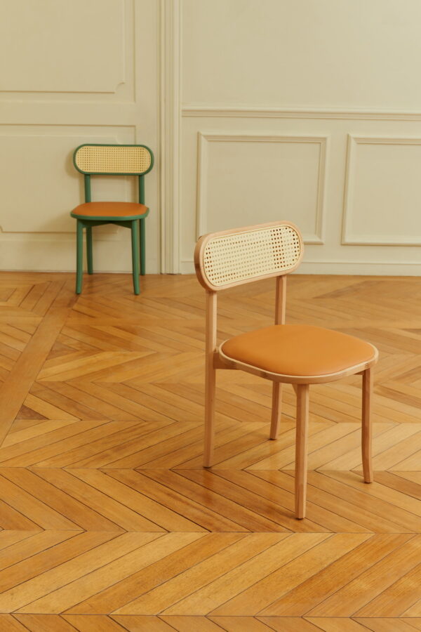 Solid Wood Rattan Dining Chair B932